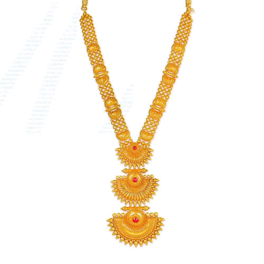 Royal Gold Haaram Perfect for Indian Brides,,hi-res image number null
