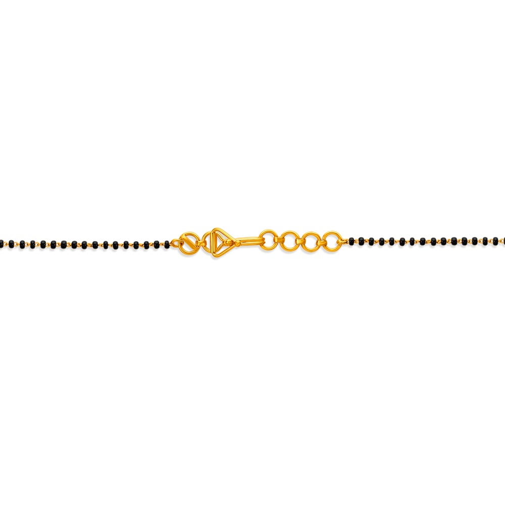Carved Sphere Gold Mangalsutra,,hi-res image number null