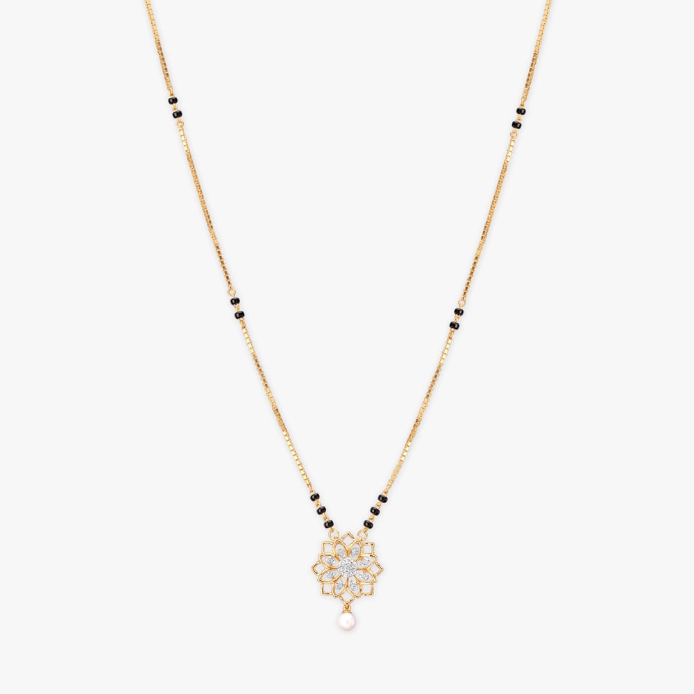 

Regal Bloom Diamond Mangalsutra