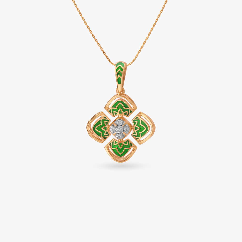 Enchanted Bloom Diamond Pendant,,hi-res image number null