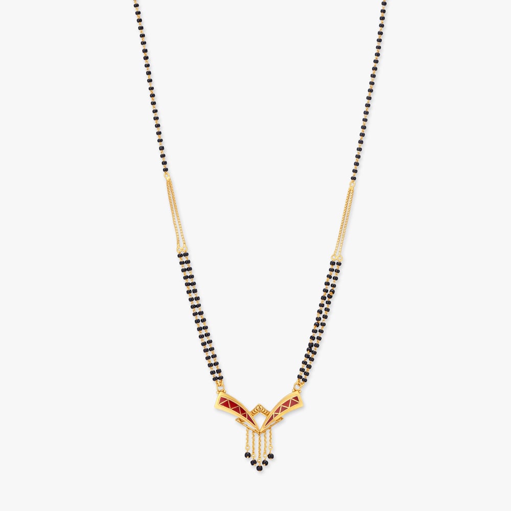 Arch Gleam Gold Mangalsutra,,hi-res image number null