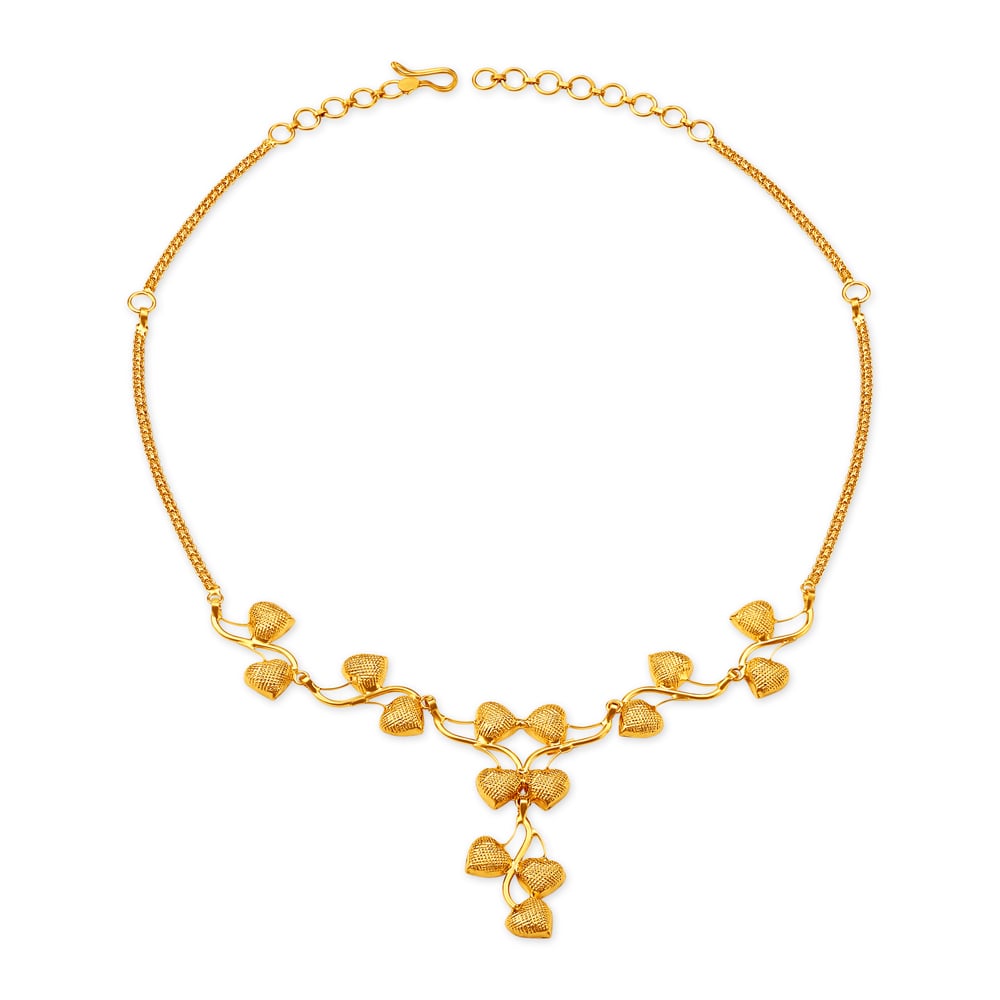 Romantic Gold Necklace Set,,hi-res image number null