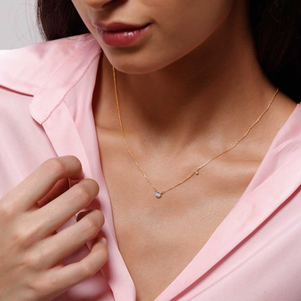 Dainty Dazzle Diamond Necklace,,hi-res image number null
