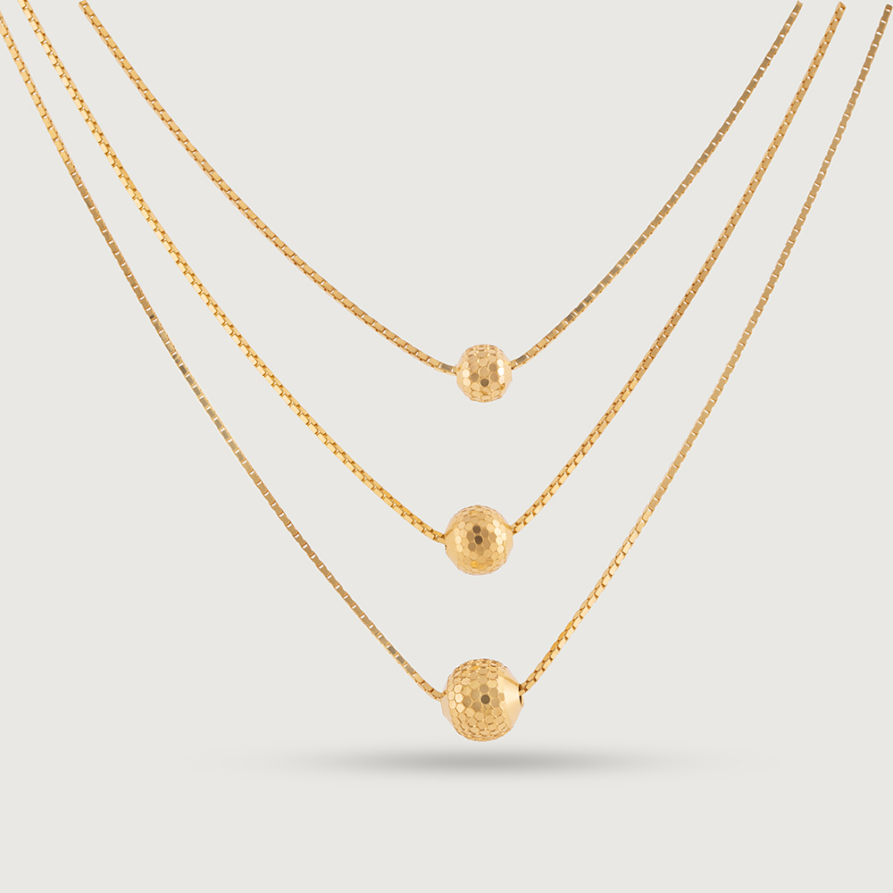 Triple Delight Gold Chain,,hi-res image number null