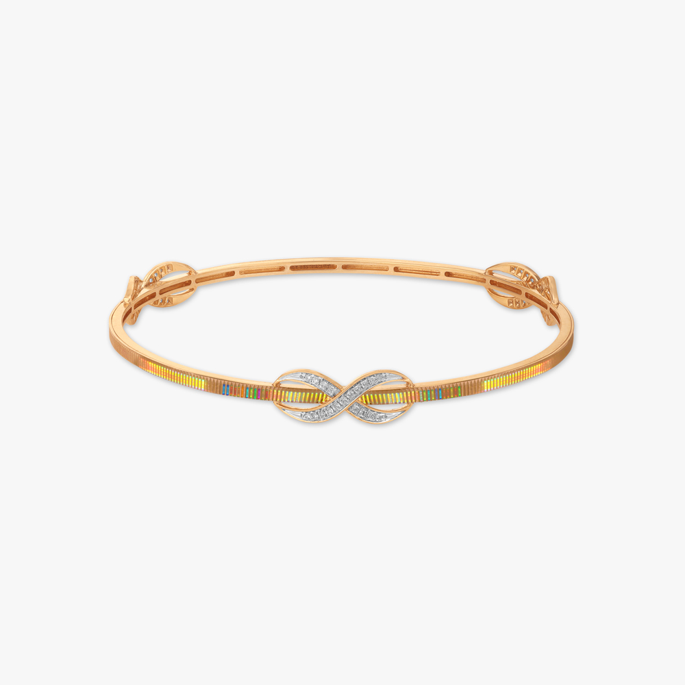 Celestial Loop Diamond Bangle,,hi-res image number null