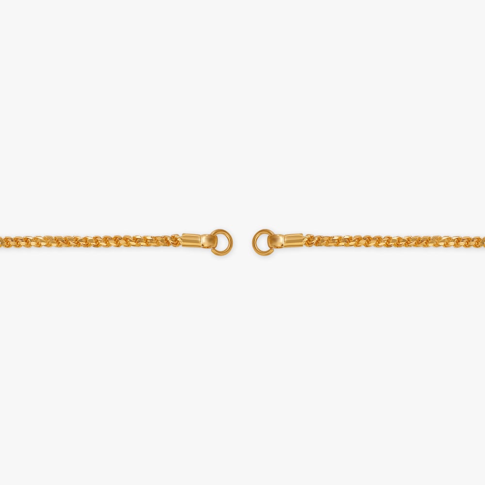 Flat Gold Chain,,hi-res image number null