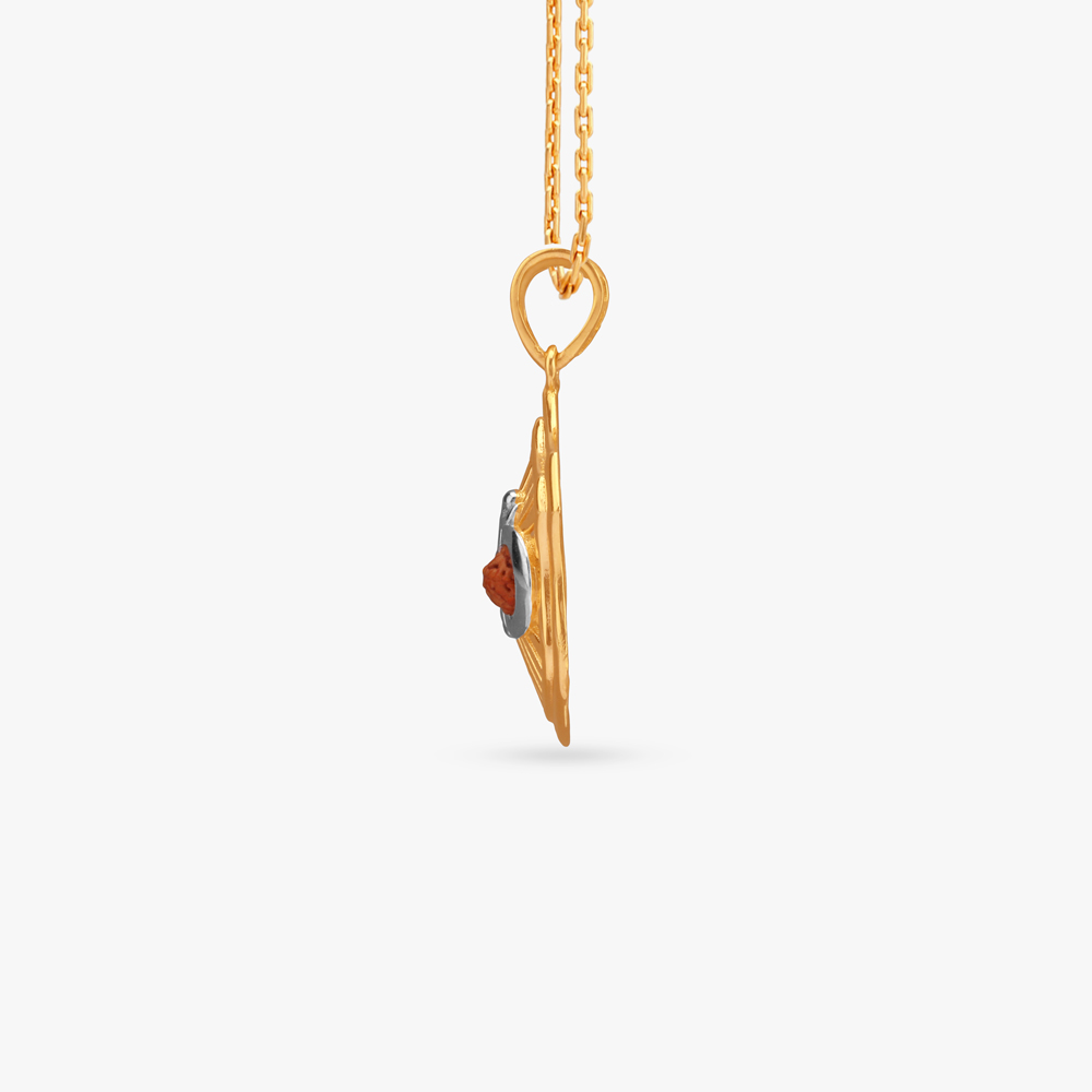 

Radiant Om Gold Pendant