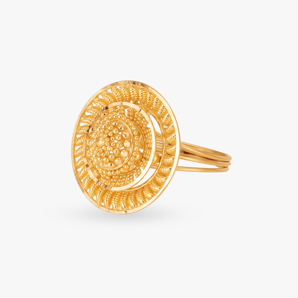 Royal Gold Finger Ring,,hi-res image number null