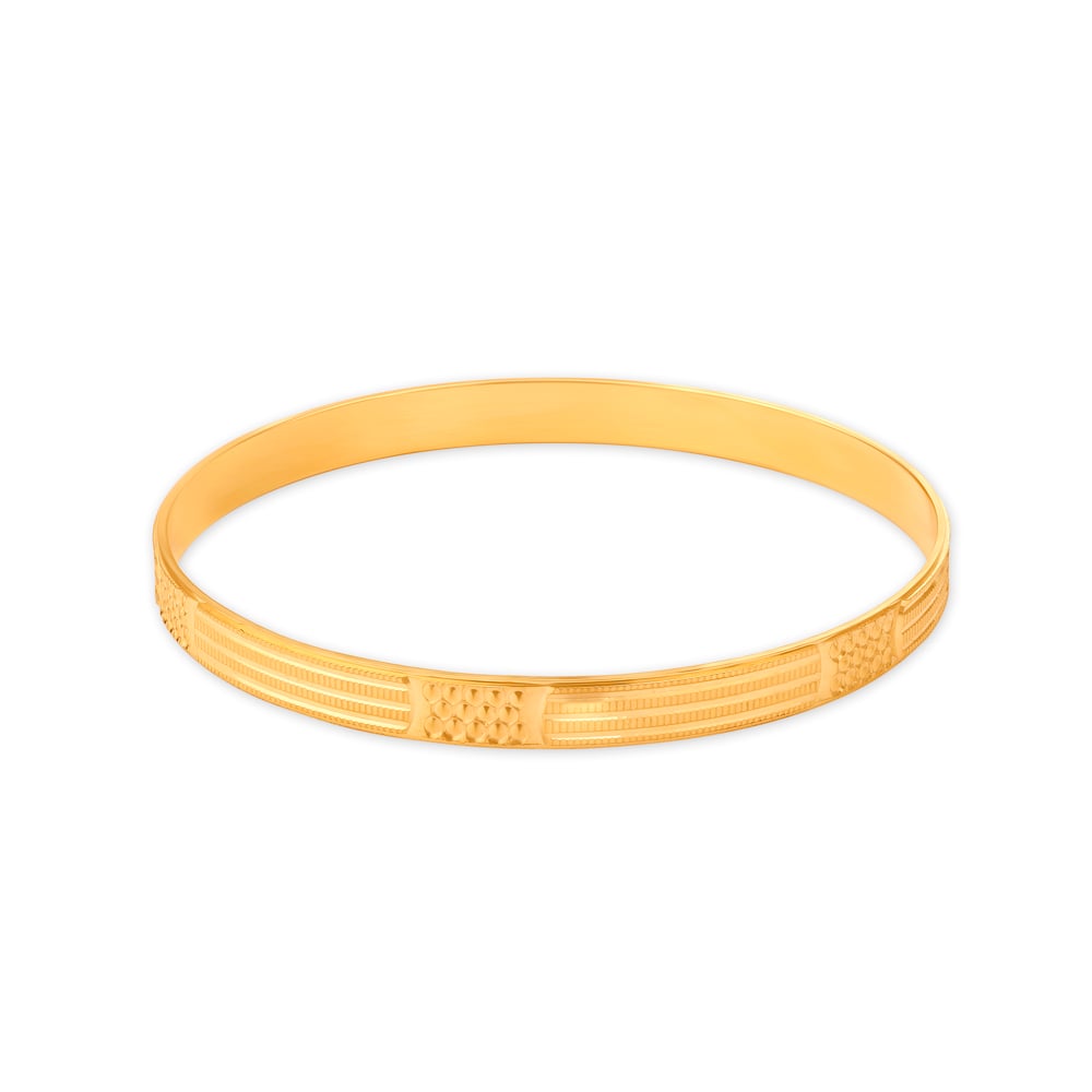 Gleaming Grandeur Gold Bangles,,hi-res image number null