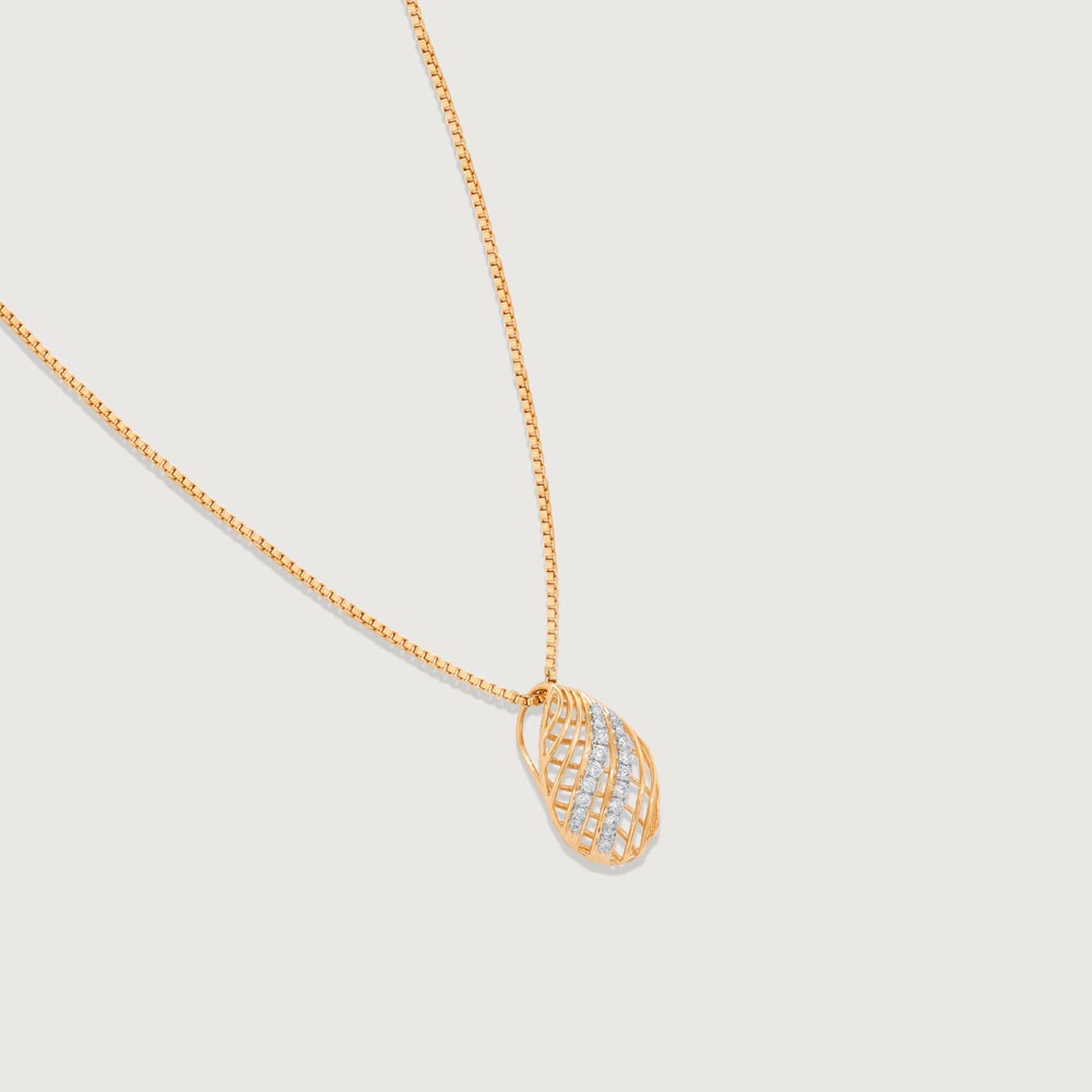 Radiant Curve Diamond Pendant,,hi-res image number null