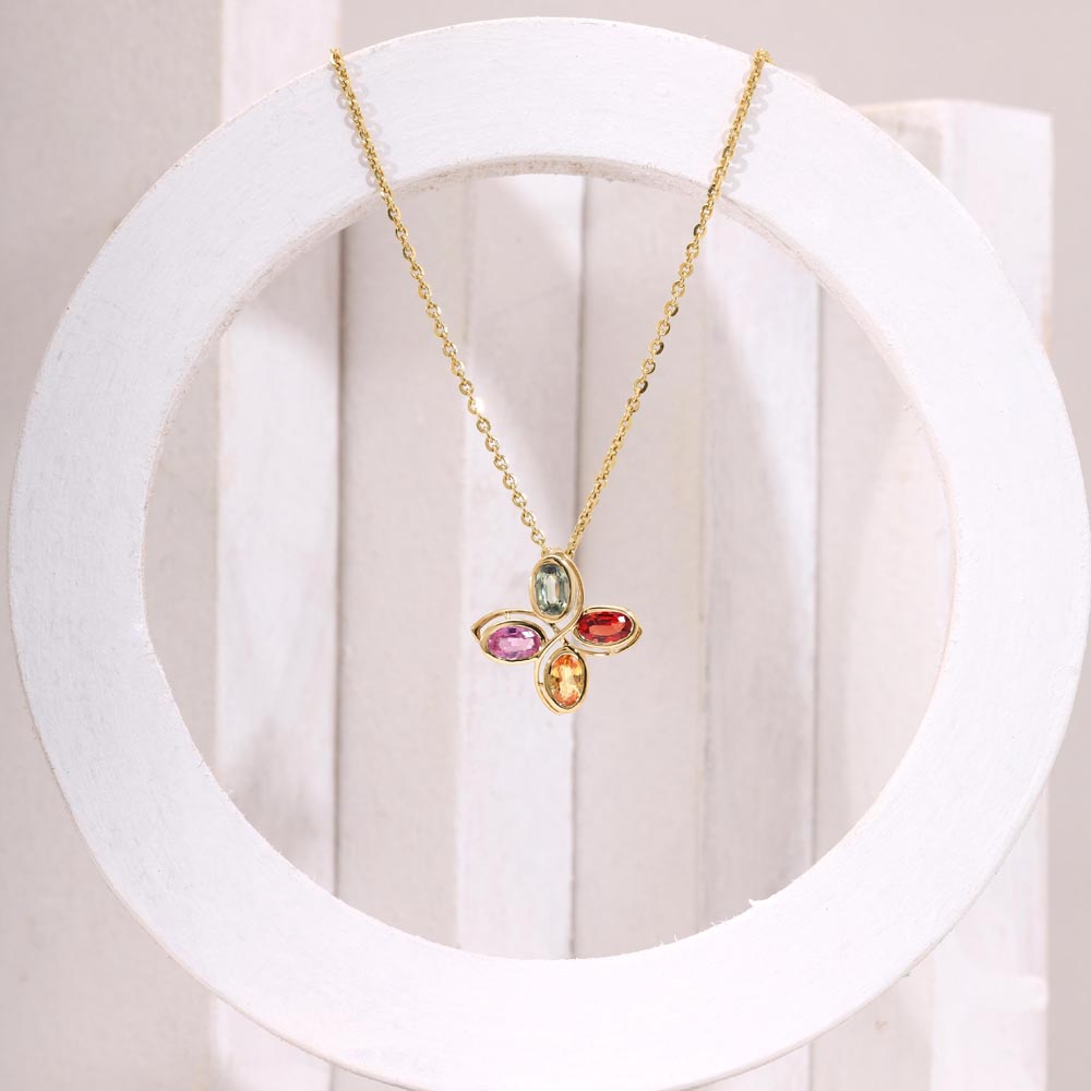 Petal Pop Sapphire Pendant,,hi-res image number null