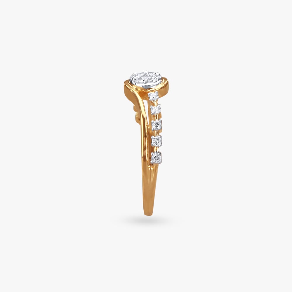 Sparkling Embrace Diamond Finger Ring,,hi-res image number null