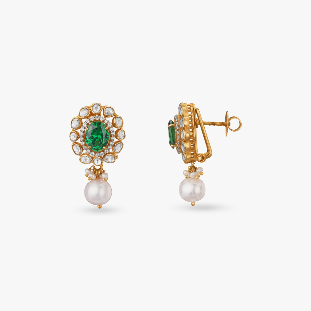 Emerald Radiance Diamond Neckwear Set,,hi-res image number null