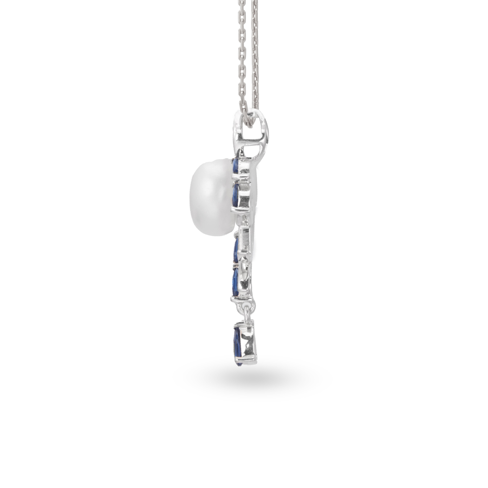 Starry Cascade Silver Pendant,,hi-res image number null