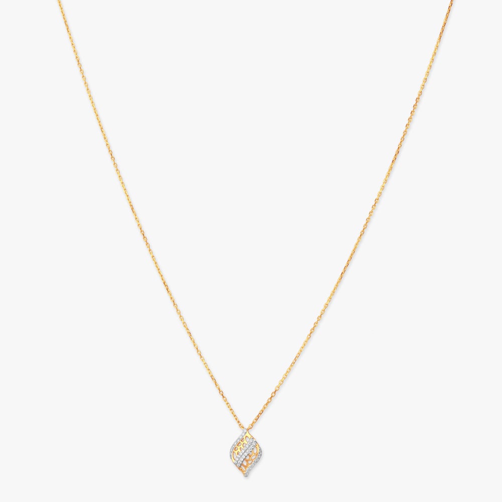 Twilight Weave Diamond Pendant with Chain and Earrings Set,,hi-res image number null