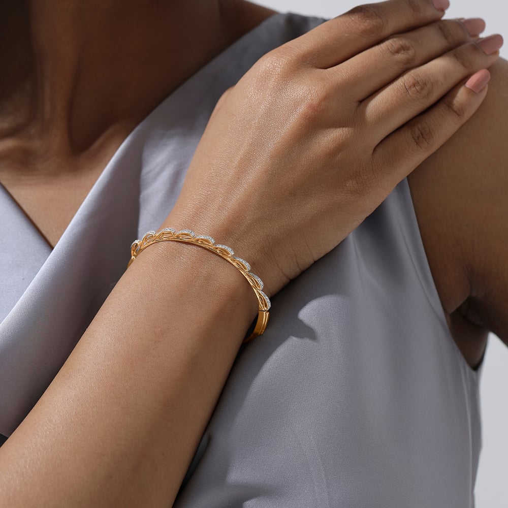 Looped Harmony Diamond Bangle,,hi-res image number null
