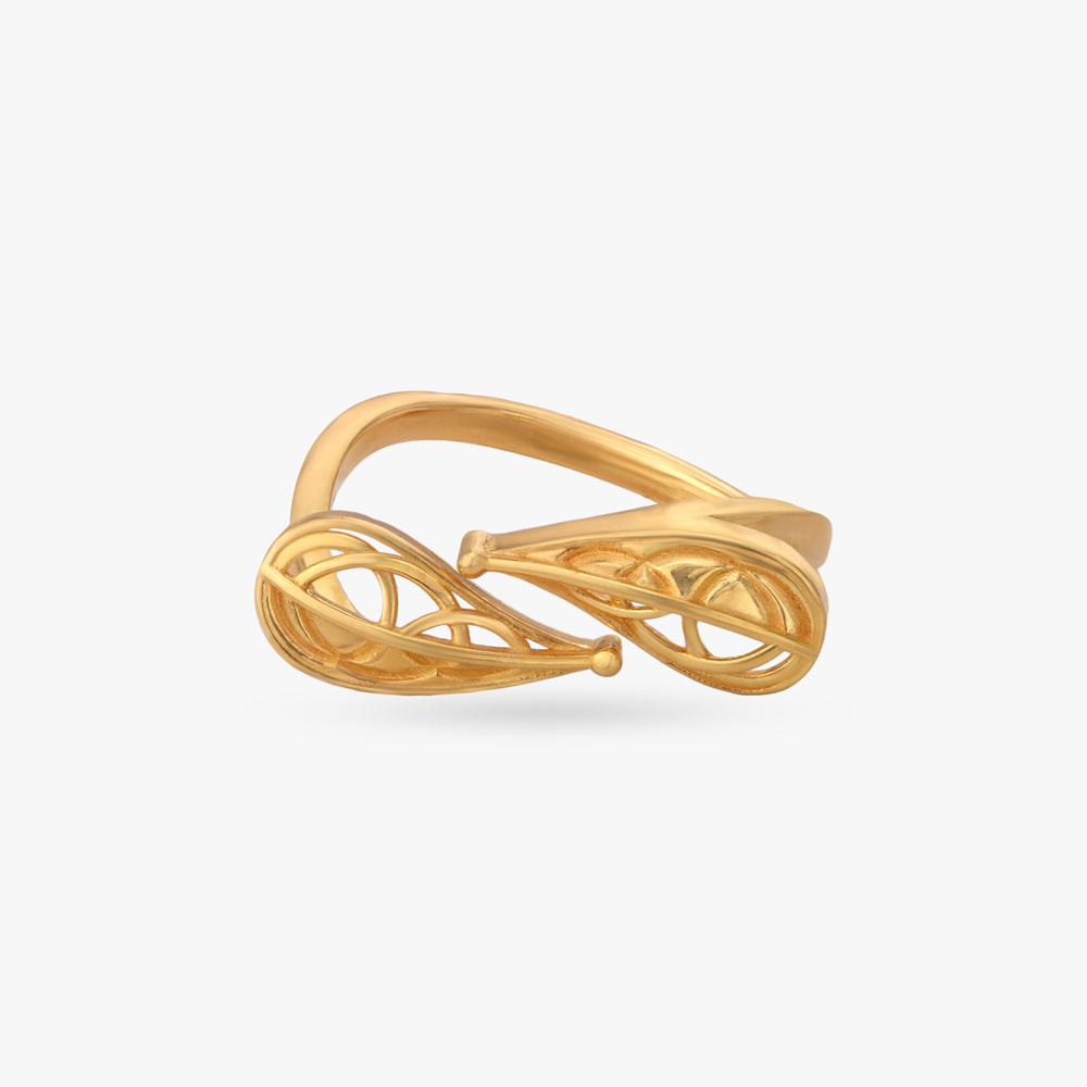 Infinite Weave Gold Ring,,hi-res image number null
