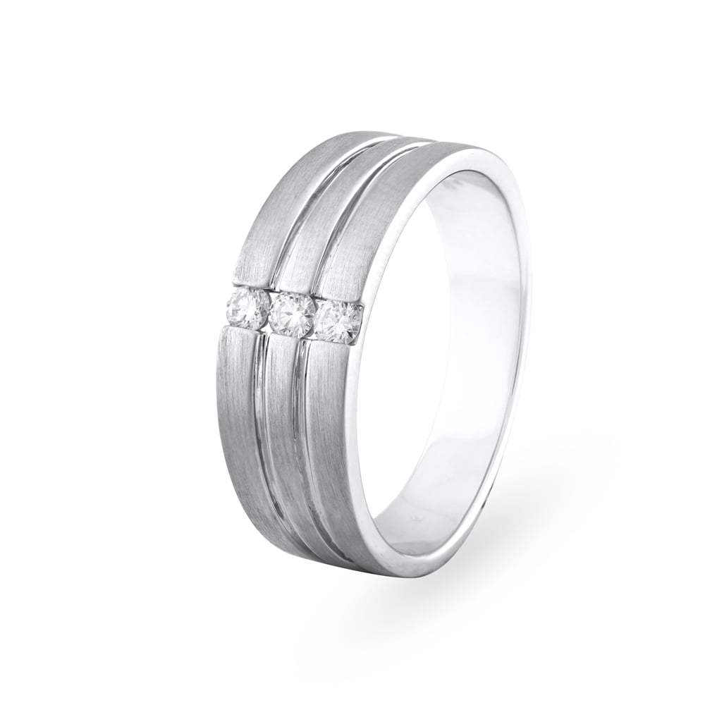 Minimalistic Platinum Finger Ring for Men | Tanishq-happymobile.vn