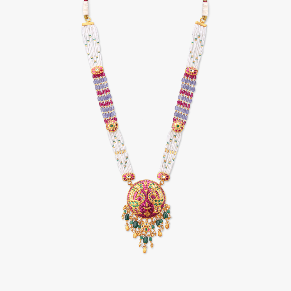 Shaahi Splendour Gold Necklace set,,hi-res image number null