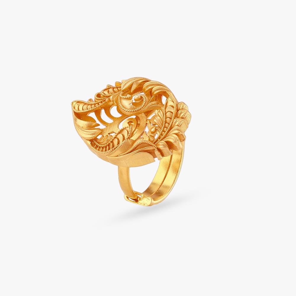 

Heritage Arches Gold Ring