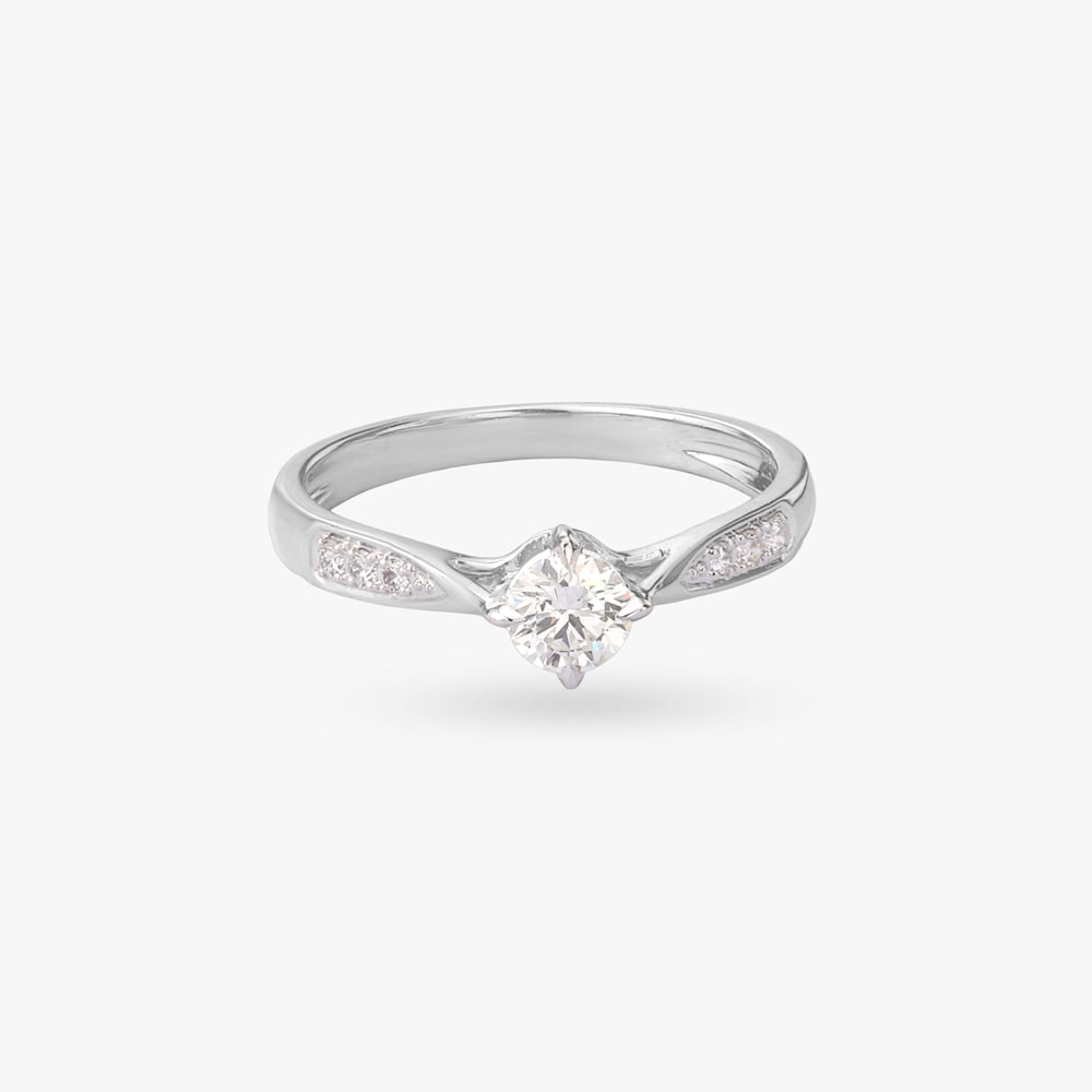 Lustrous Dream Solitaire Finger Ring,,hi-res image number null