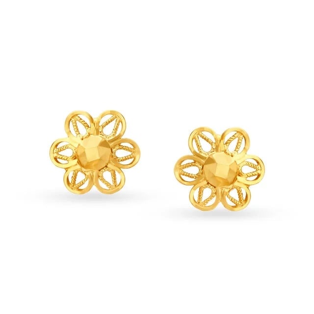 Floral Classic Jhumkas,,hi-res image number null