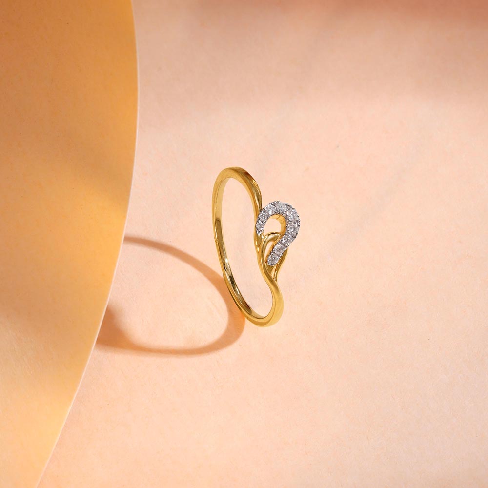 Fluid Elegance Diamond Ring,,hi-res image number null