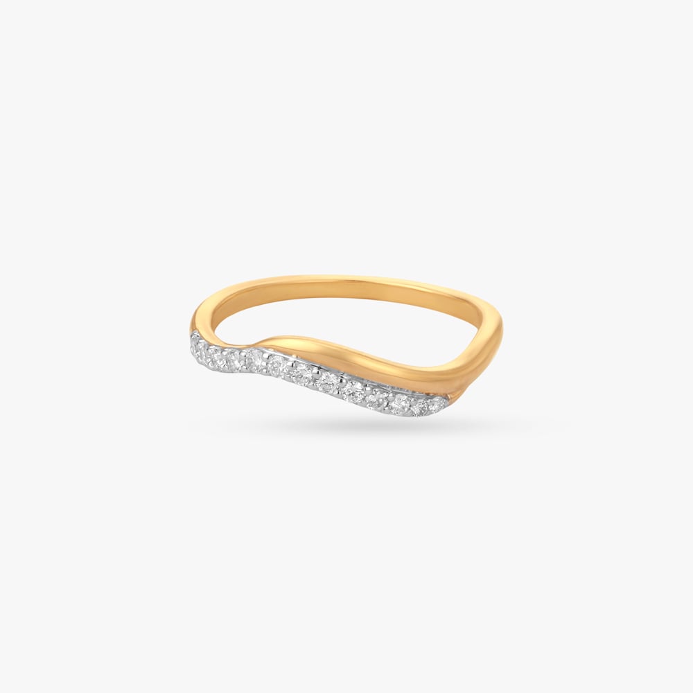 Eternal Wave Diamond Ring,,hi-res image number null