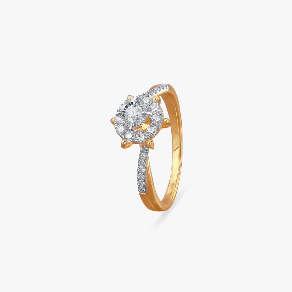 

Radiant Burst Diamond Ring