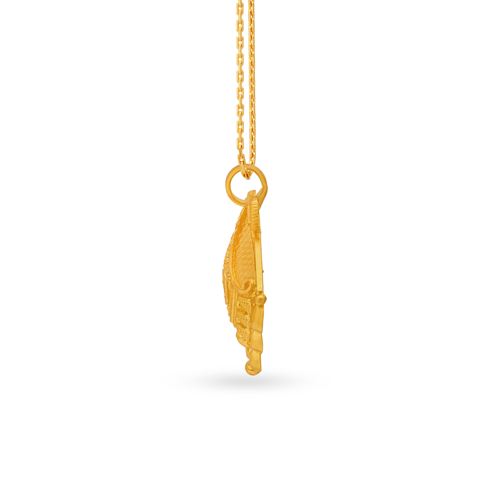 Ornate Gold Pendant,,hi-res image number null