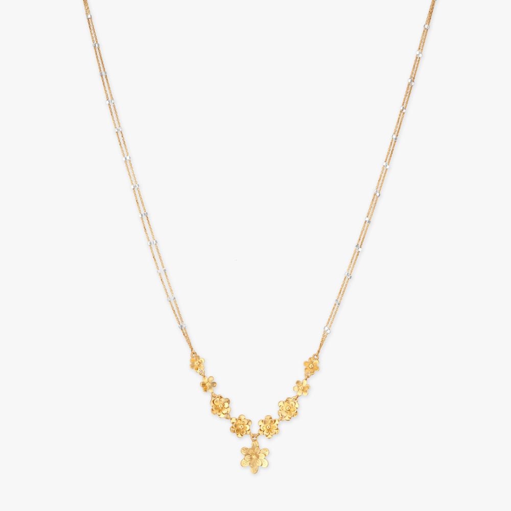 Blooming Trail Gold Necklace,,hi-res image number null