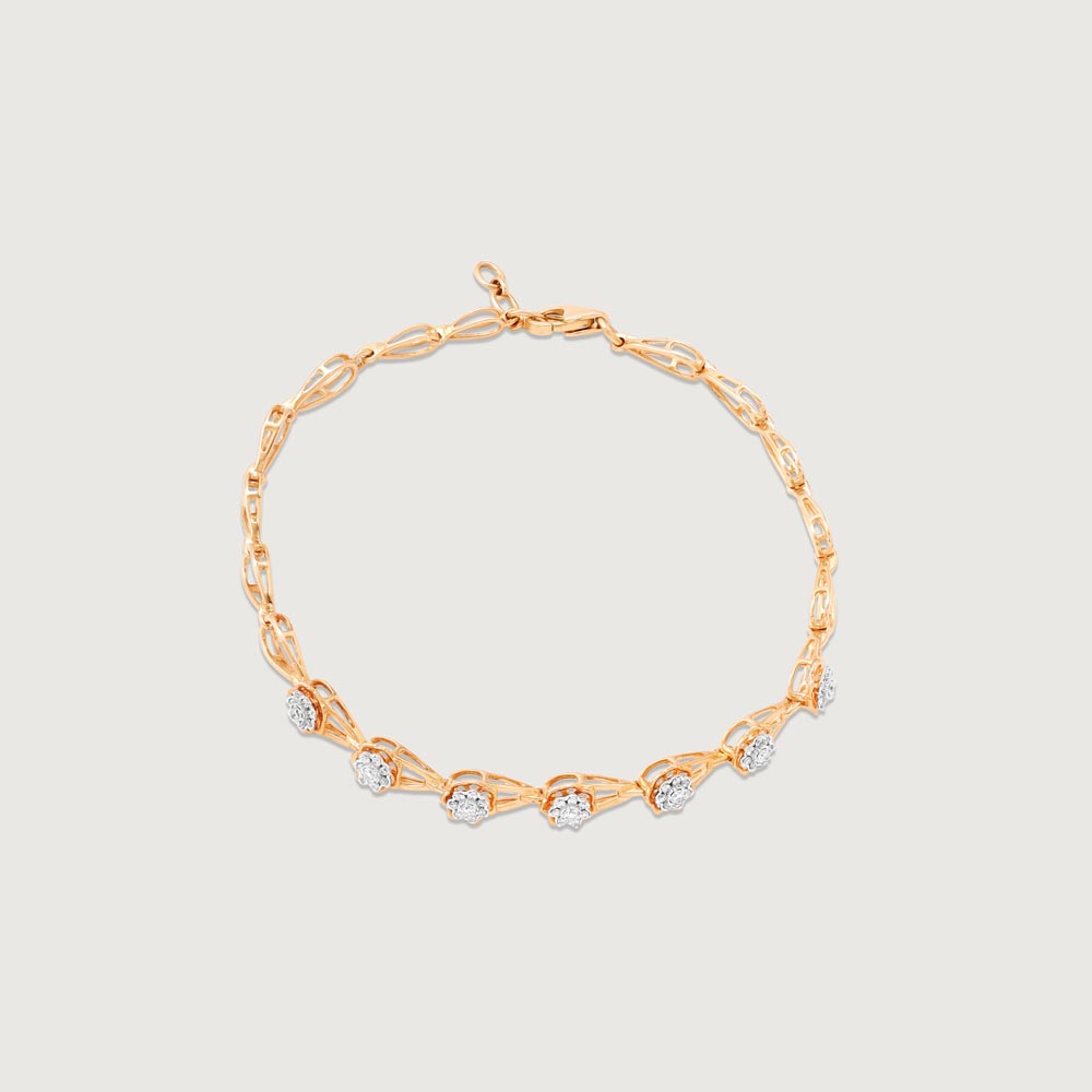 Delicate Drop Diamond Bracelet,,hi-res image number null