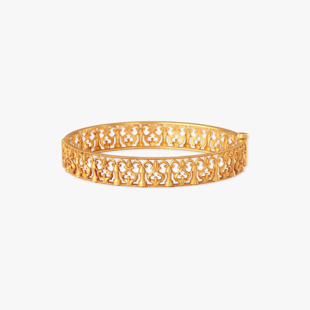 Glow Arches Gold Bangles,,hi-res image number null
