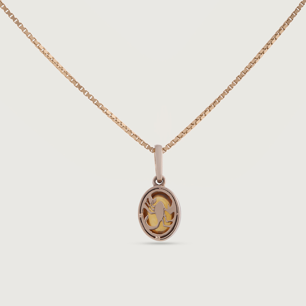 Delicate Celestial Rose Gold Pendant,,hi-res image number null