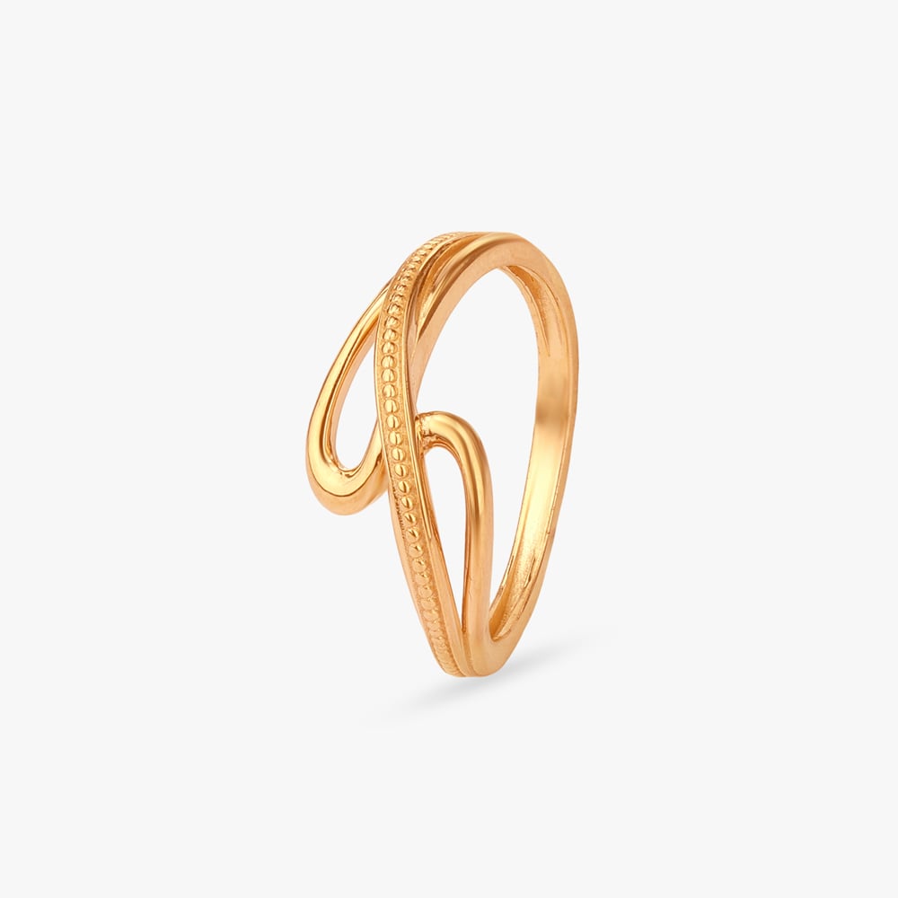 Infinity Flow Gold Ring,,hi-res image number null