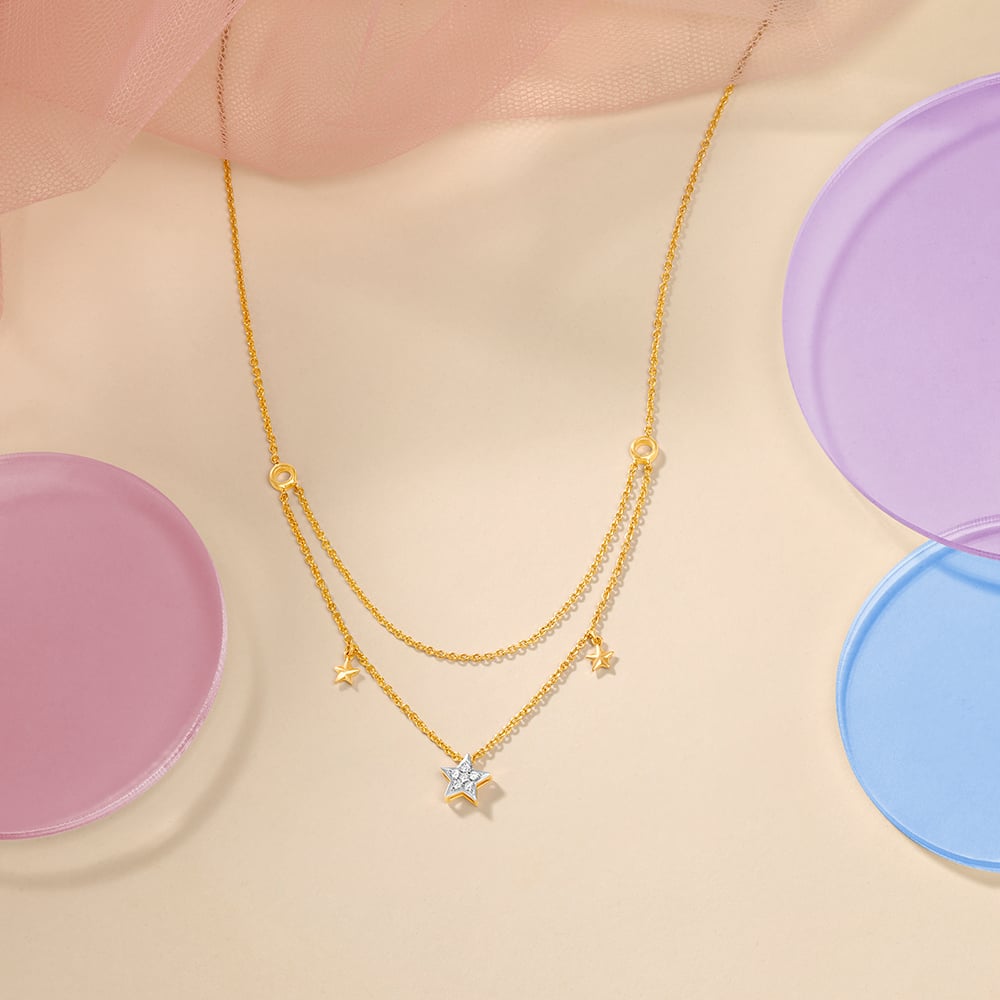 

Showstopping Starry Necklace for Kids