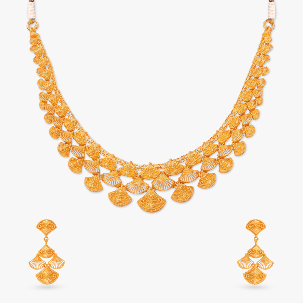 Alor Toronmala Gold Necklace Set,,hi-res image number null