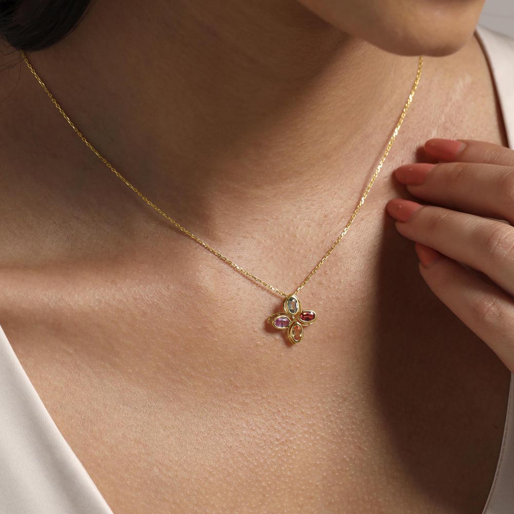 Petal Pop Sapphire Pendant,,hi-res image number null