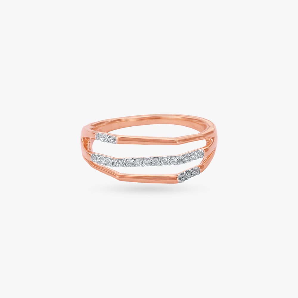 Gleam Groove Diamond Ring,,hi-res image number null