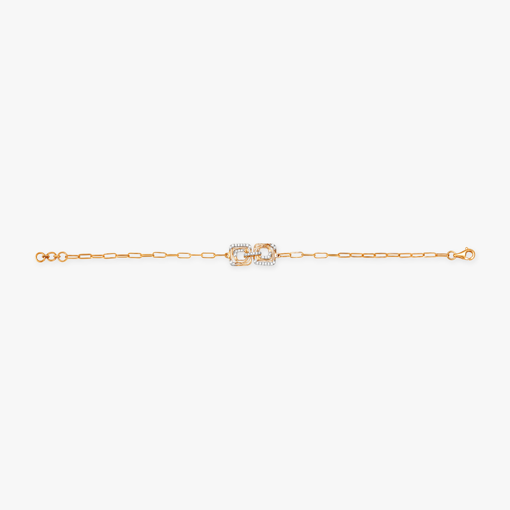 Connection Quirk Diamond Bracelet,,hi-res image number null