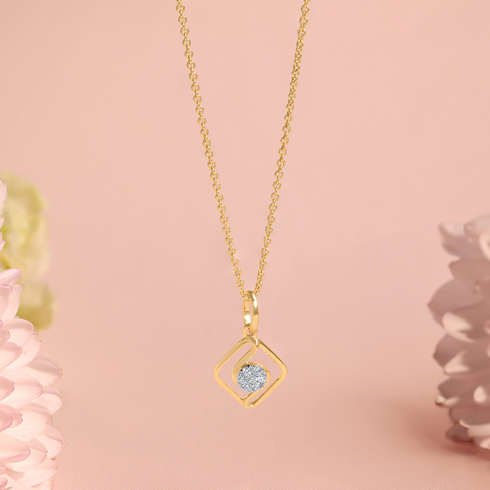 Glimmer Nest Diamond Pendant,,hi-res image number null