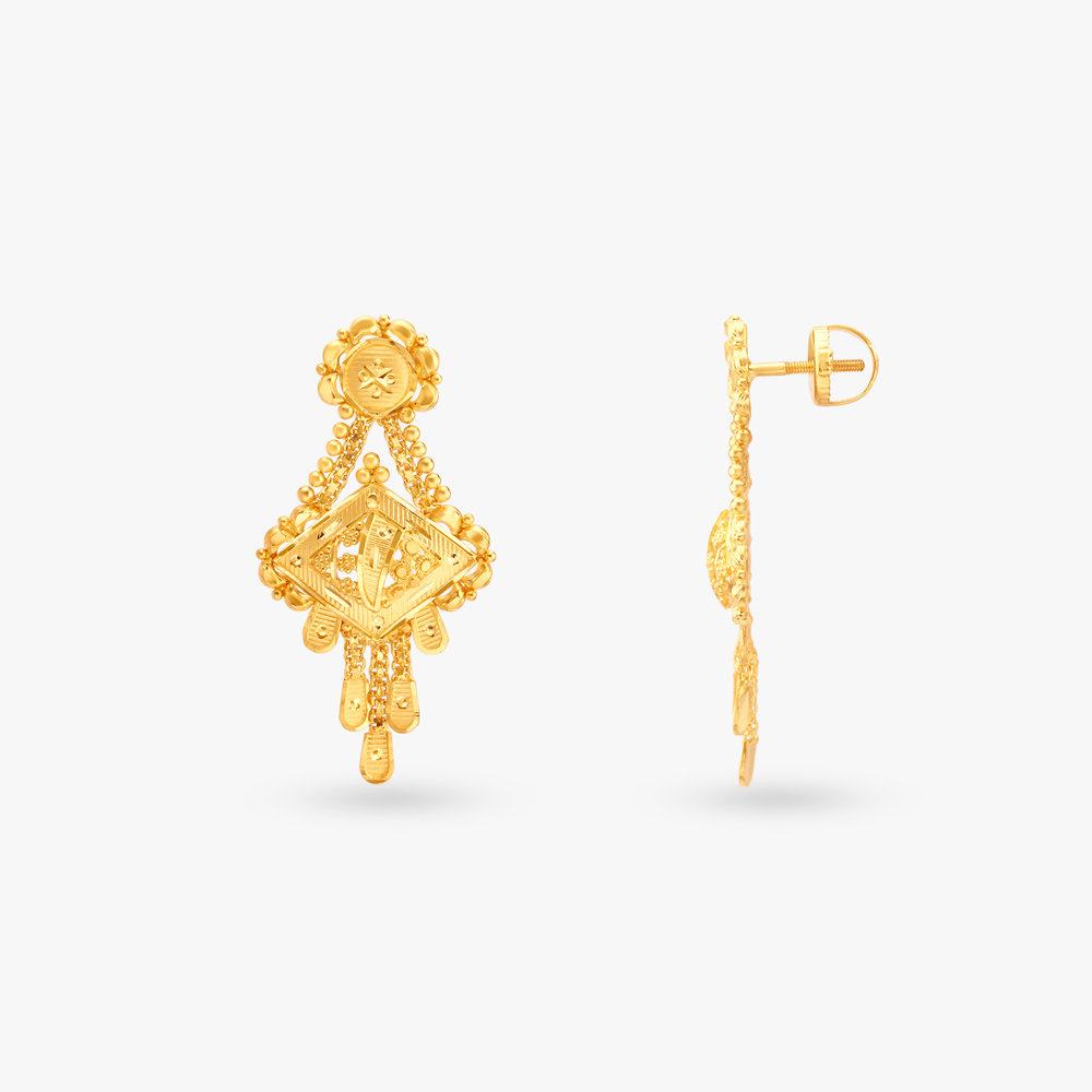 Traditional Gold Necklace Set,,hi-res image number null