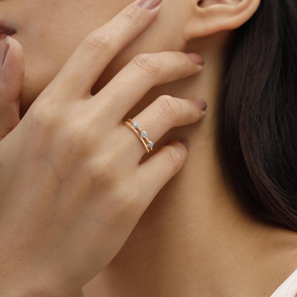Celeste Row Diamond Ring,,hi-res image number null