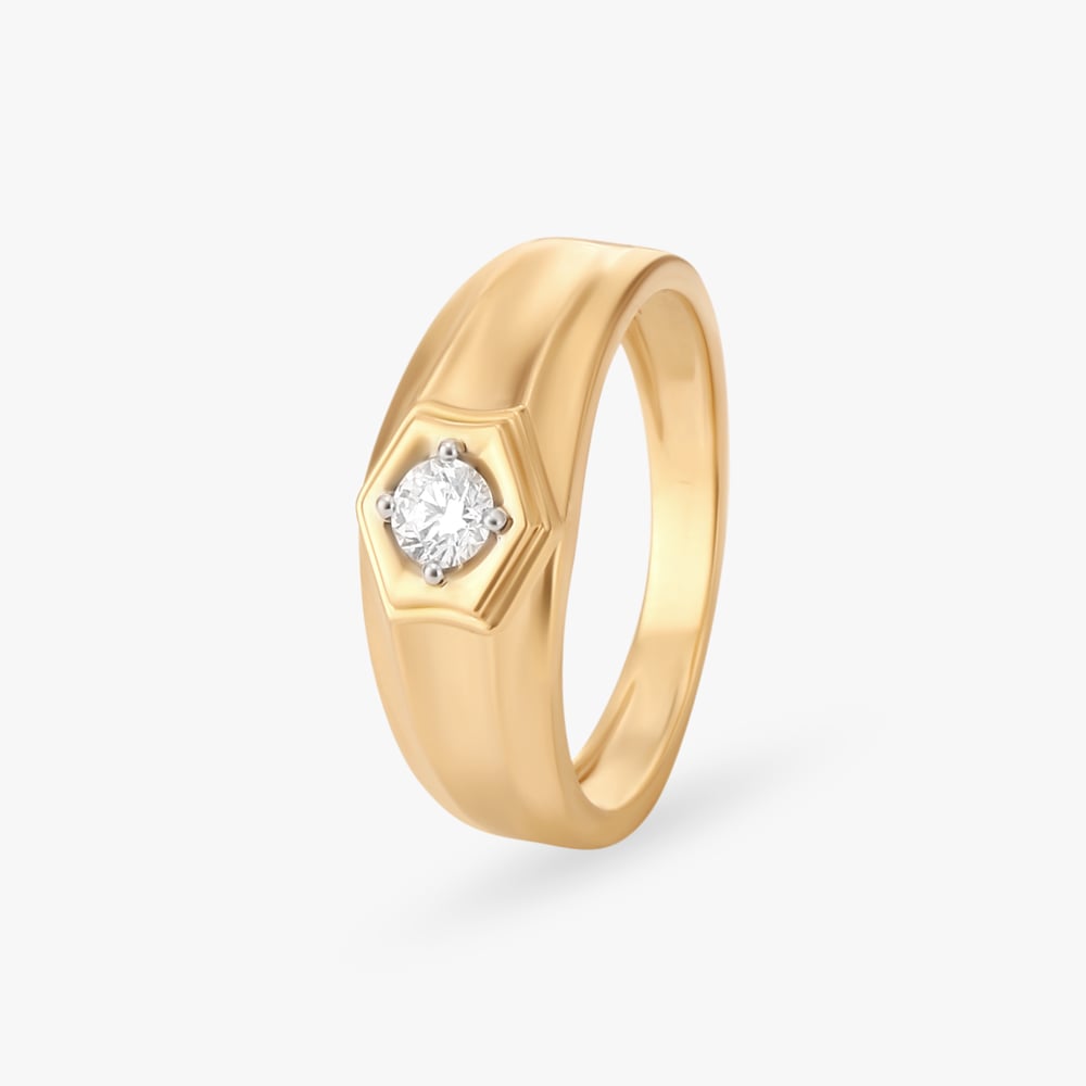 

Vintage Elegance Diamond Finger Ring