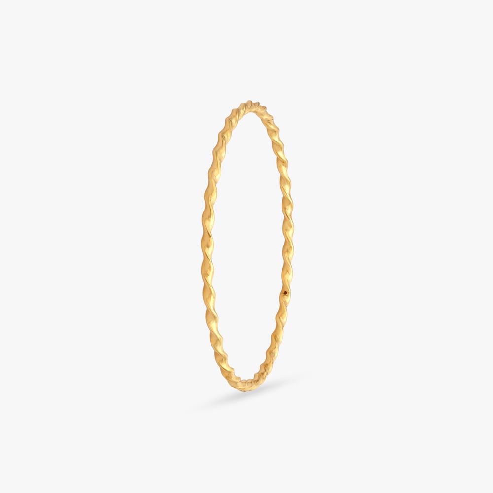 Twisted Radiance Gold Bangles,,hi-res image number null