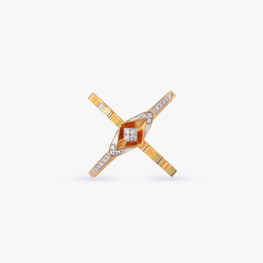 Radiant Ember Diamond Ring,,hi-res image number null