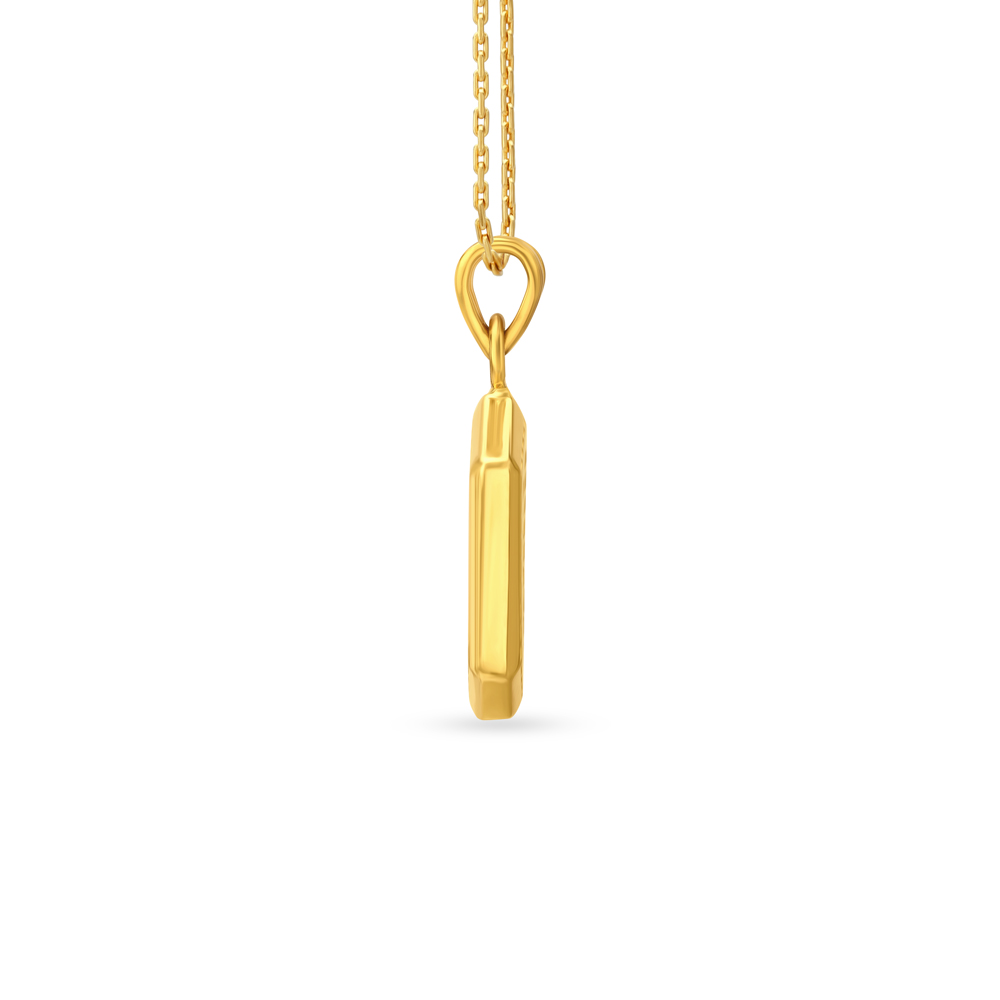 SR Initial Engraved Men's Laser Cut Pendant,,hi-res image number null