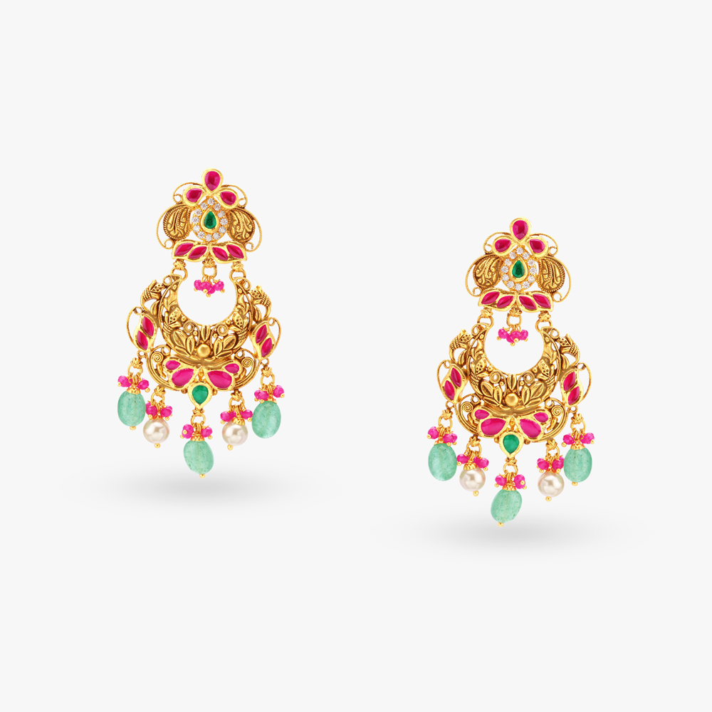 Ornate Drop Earrings,,hi-res image number null