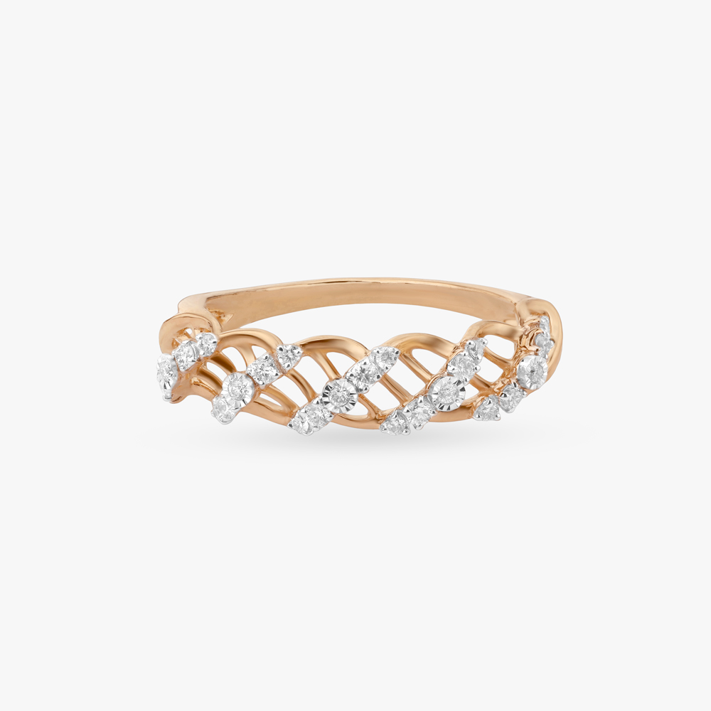 Radiant Lattice Diamond Ring,,hi-res image number null