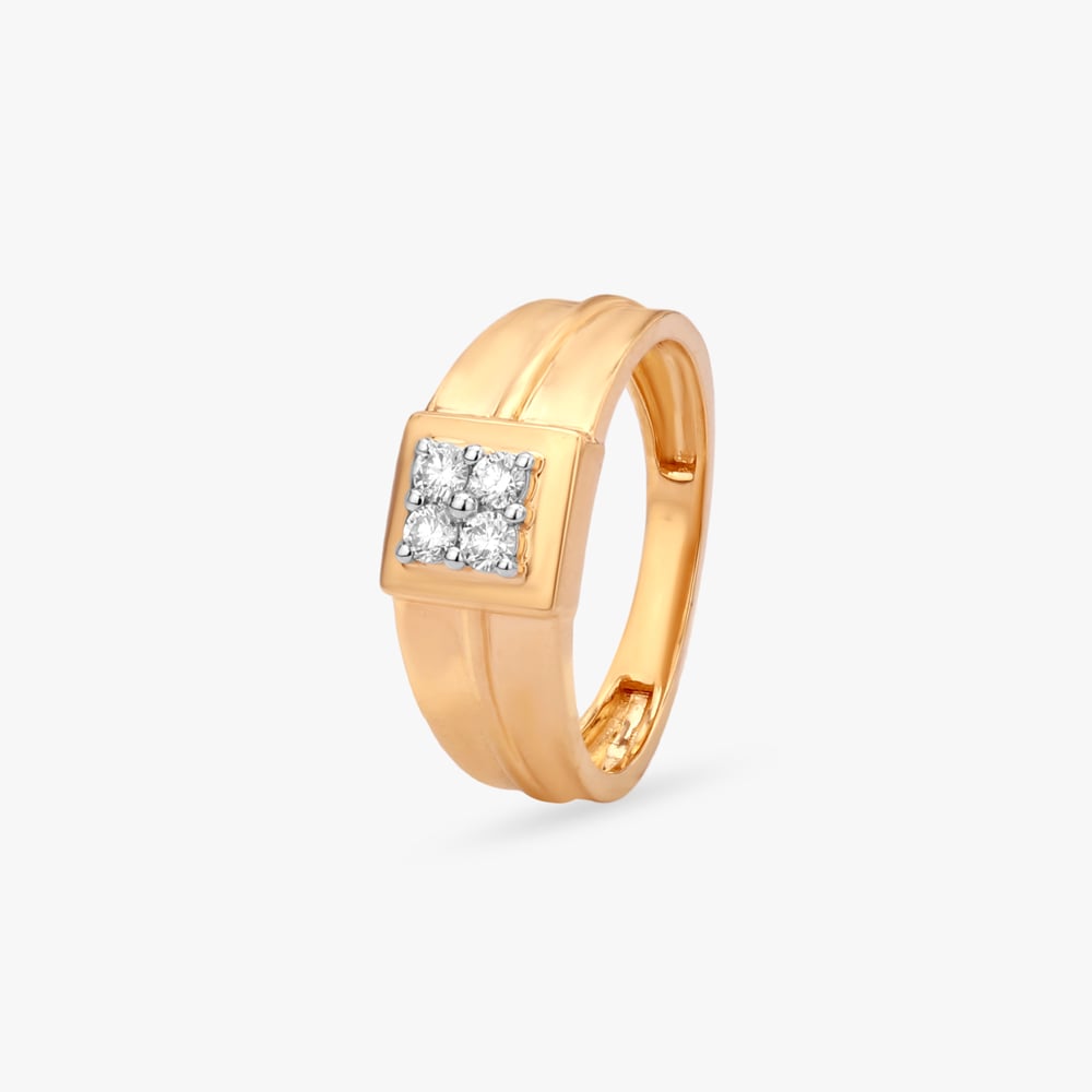 Imperial Gleam Diamond Ring for Men,,hi-res image number null